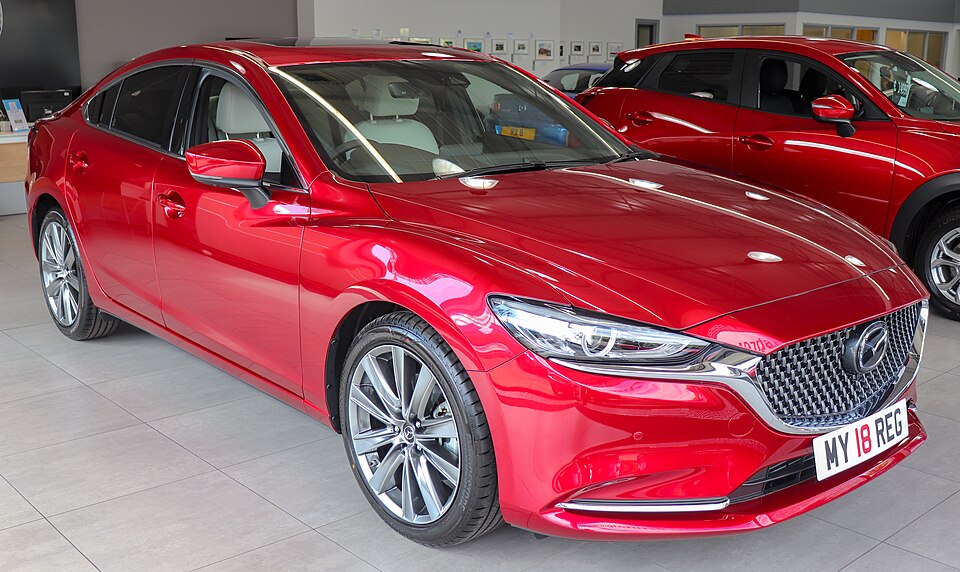 マツダ アテンザ／MAZDA6 3代目 の正面写真