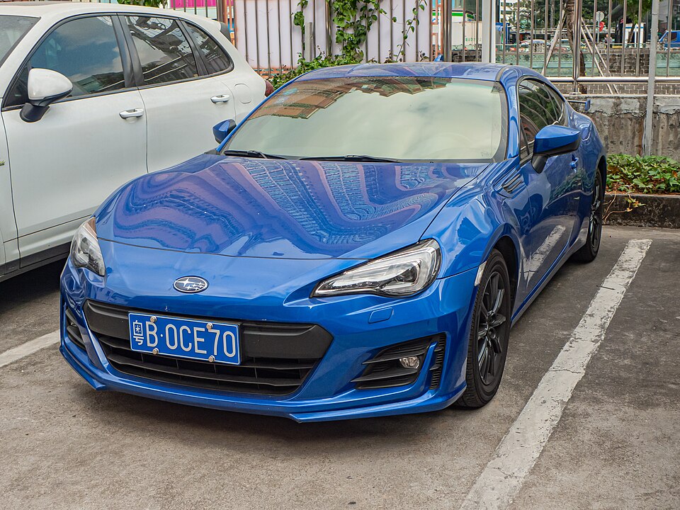 スバル BRZ 初代 の外観写真