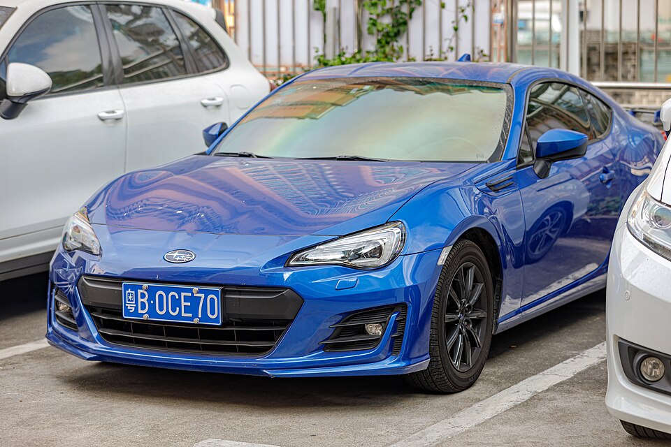 スバル BRZ 初代 の外観写真