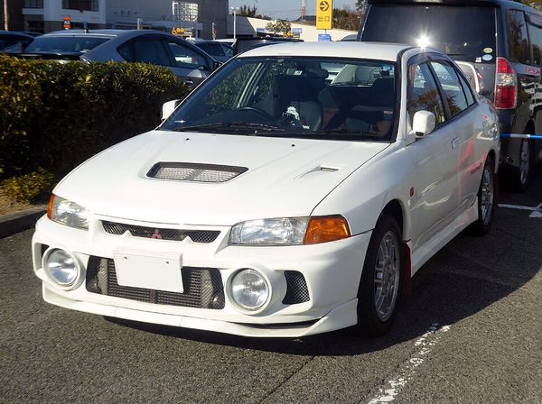 ランサーエボリューション IV〜VI の正面写真