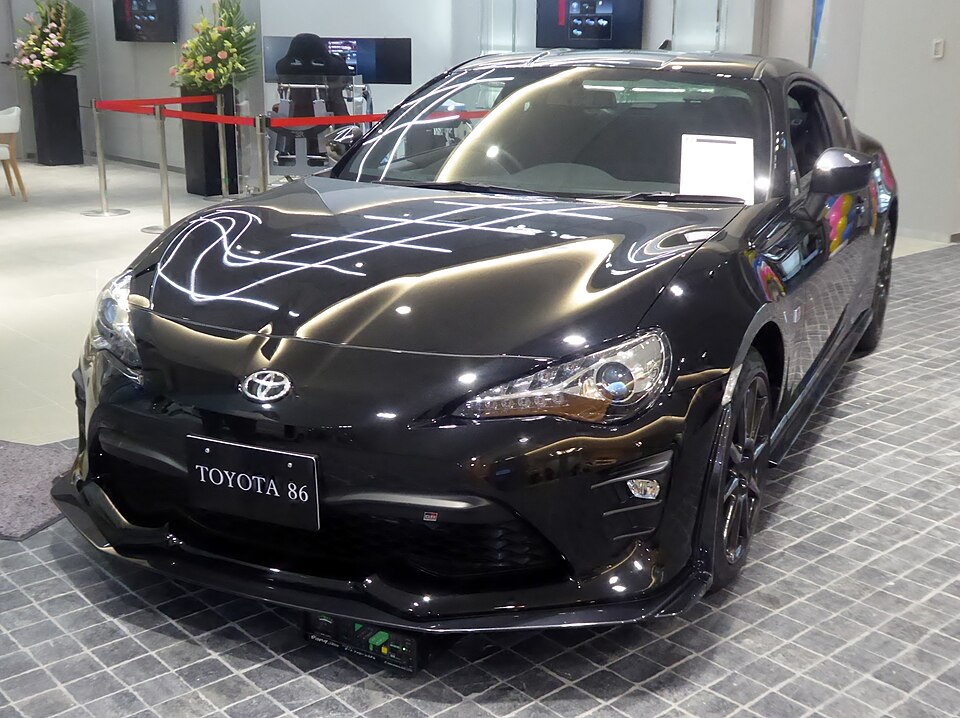 トヨタ 86／GR86 初代 GR SPORT の正面写真