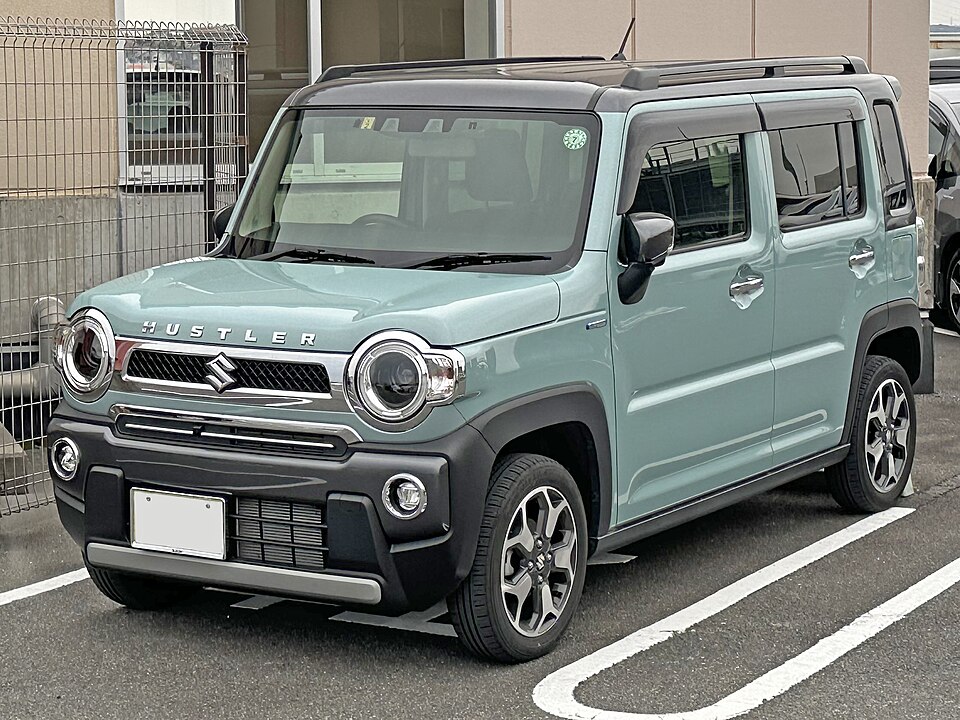 スズキ ハスラー 2代目 の正面写真