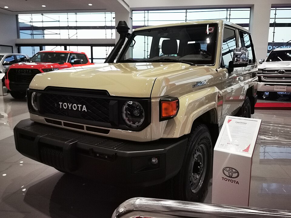 トヨタ ランドクルーザー 70系 の外観写真