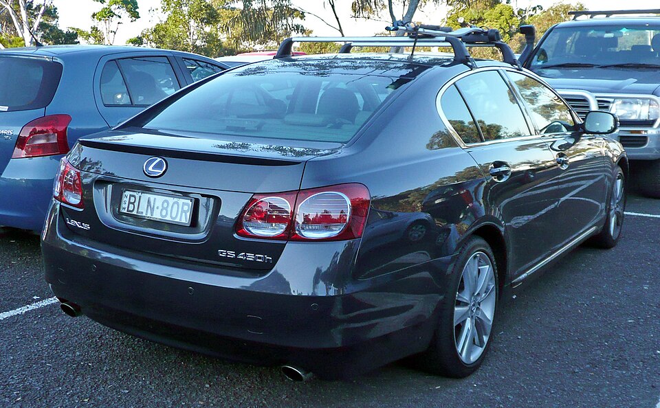 レクサス GS 初代 (S190) の外観写真