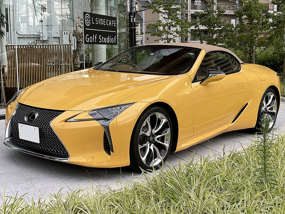 レクサス LC 初代 の正面写真