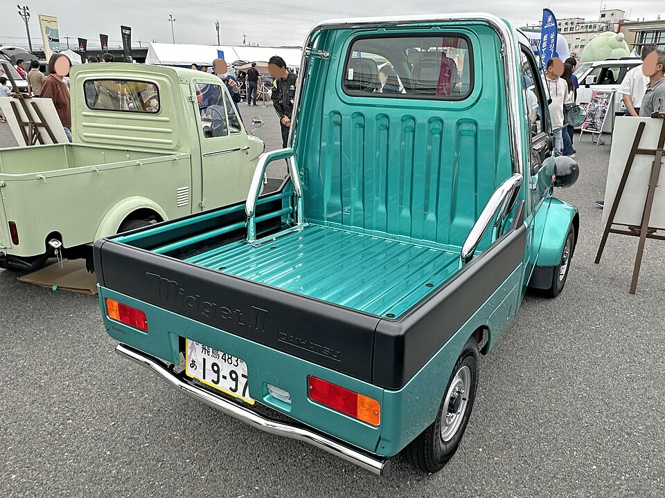 ダイハツ ミゼットII 初代 の後方写真