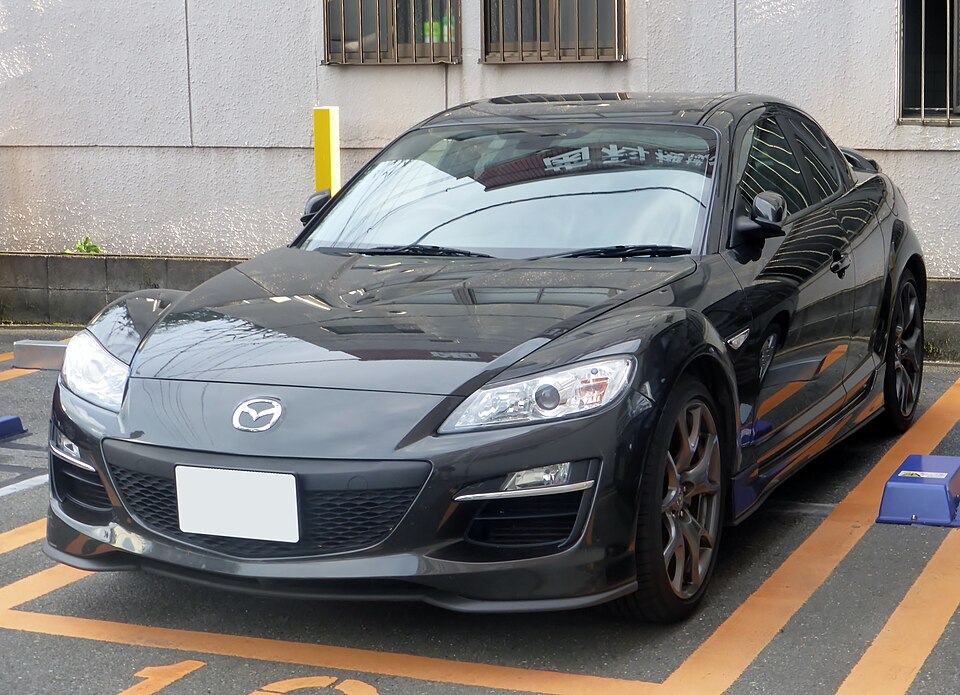 マツダ RX-8 初代 の正面写真
