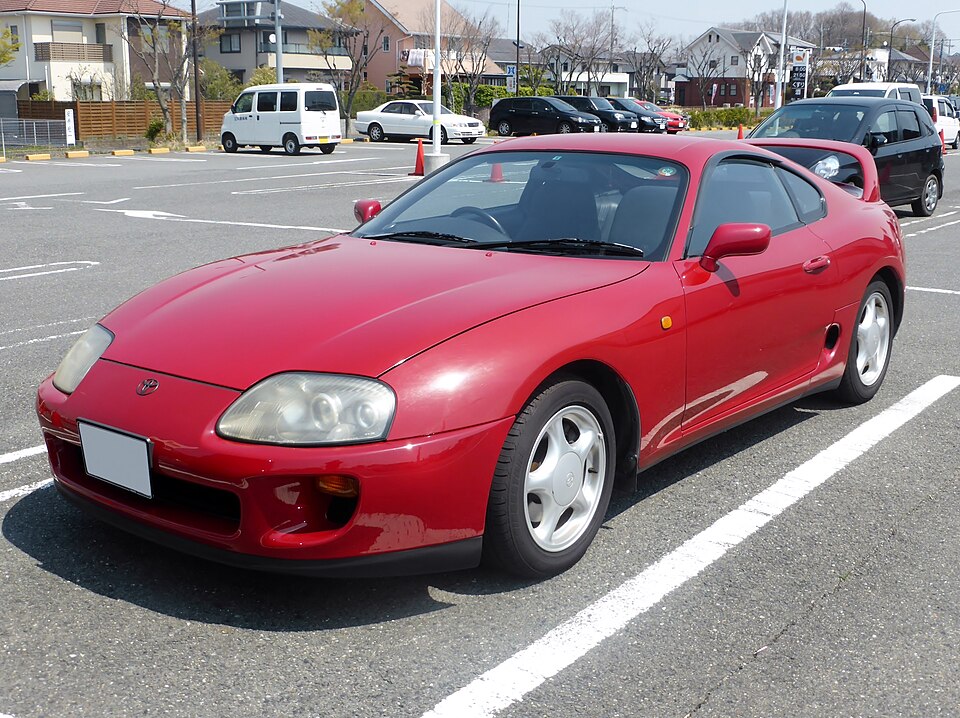 トヨタ スープラ 2代目 の正面写真