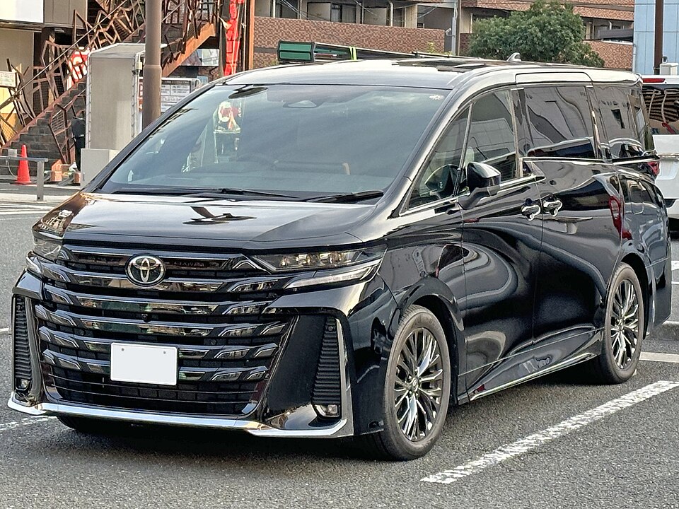 トヨタ ヴェルファイア 3代目 の正面写真