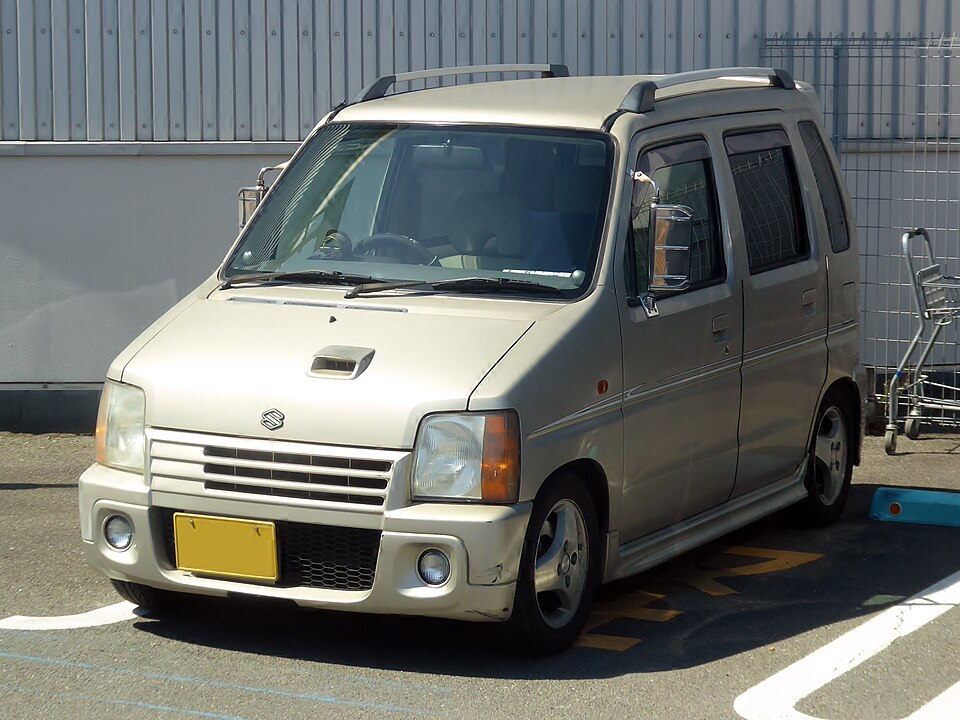 スズキ ワゴンR 初代 の正面写真